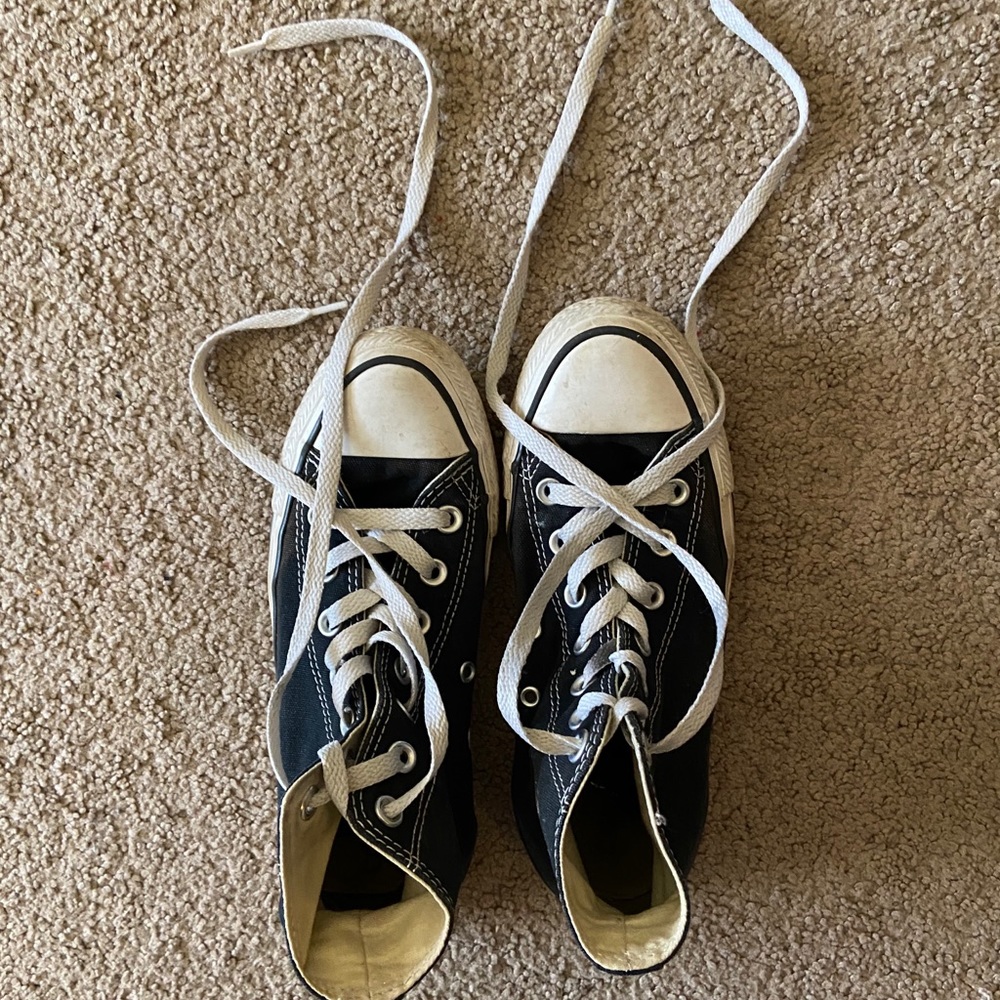 Black Classic All-Star Converse High Tops